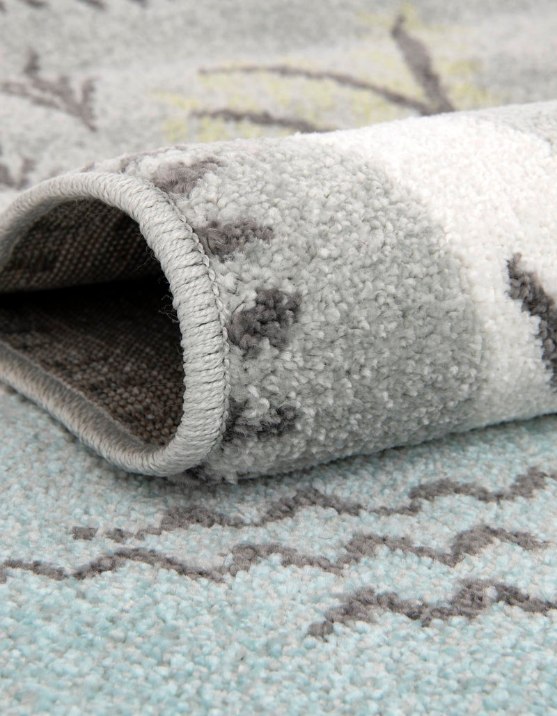 Playful Patterns Collection Area Rug - Enigma Rectangle Gray lifestyle 5