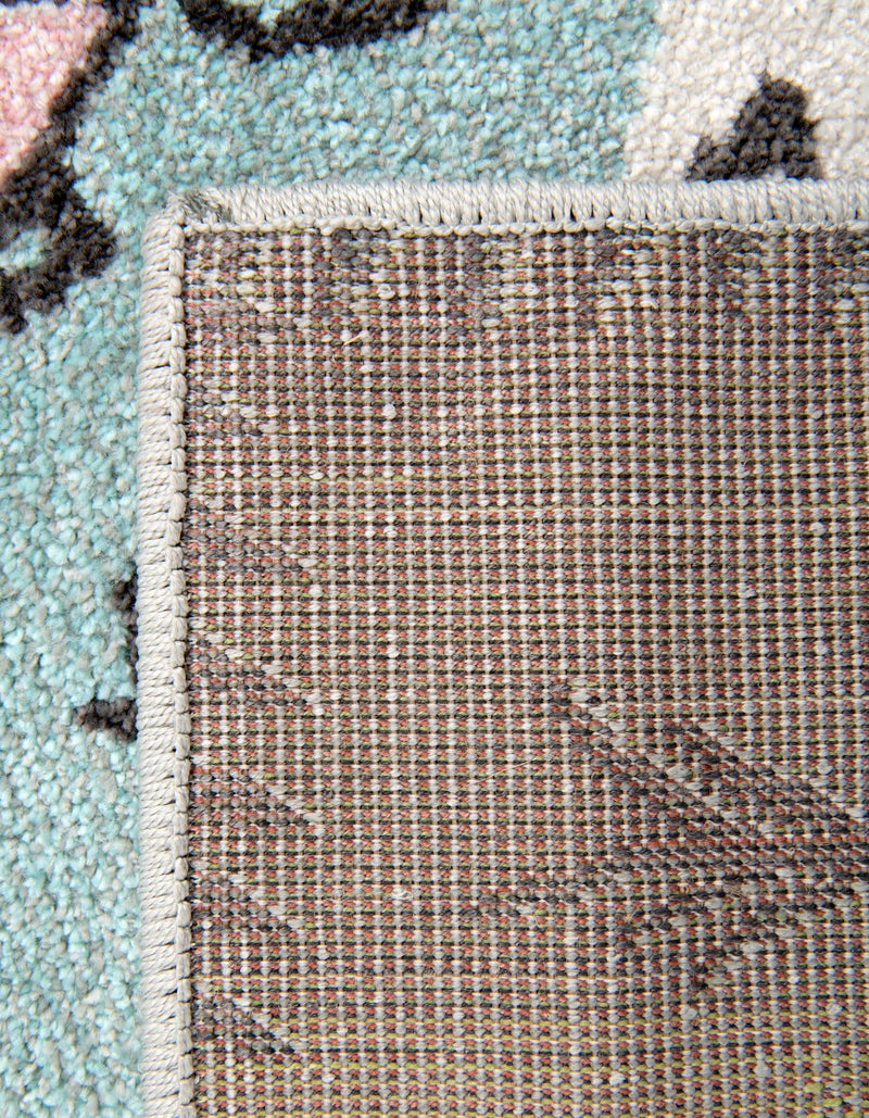 Playful Patterns Collection Area Rug - Enigma Rectangle Gray lifestyle 8