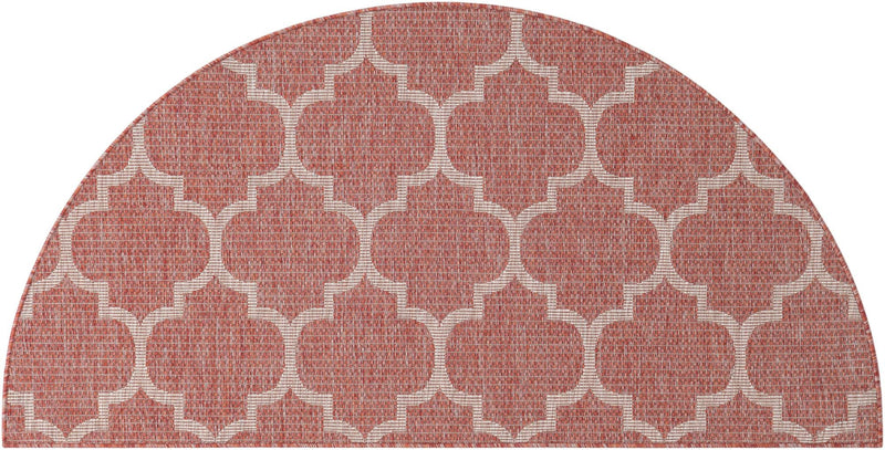 Savannah Pergola Collection Area Rug - Arbor (Rust Red) Hearth Rust Red lifestyle 21