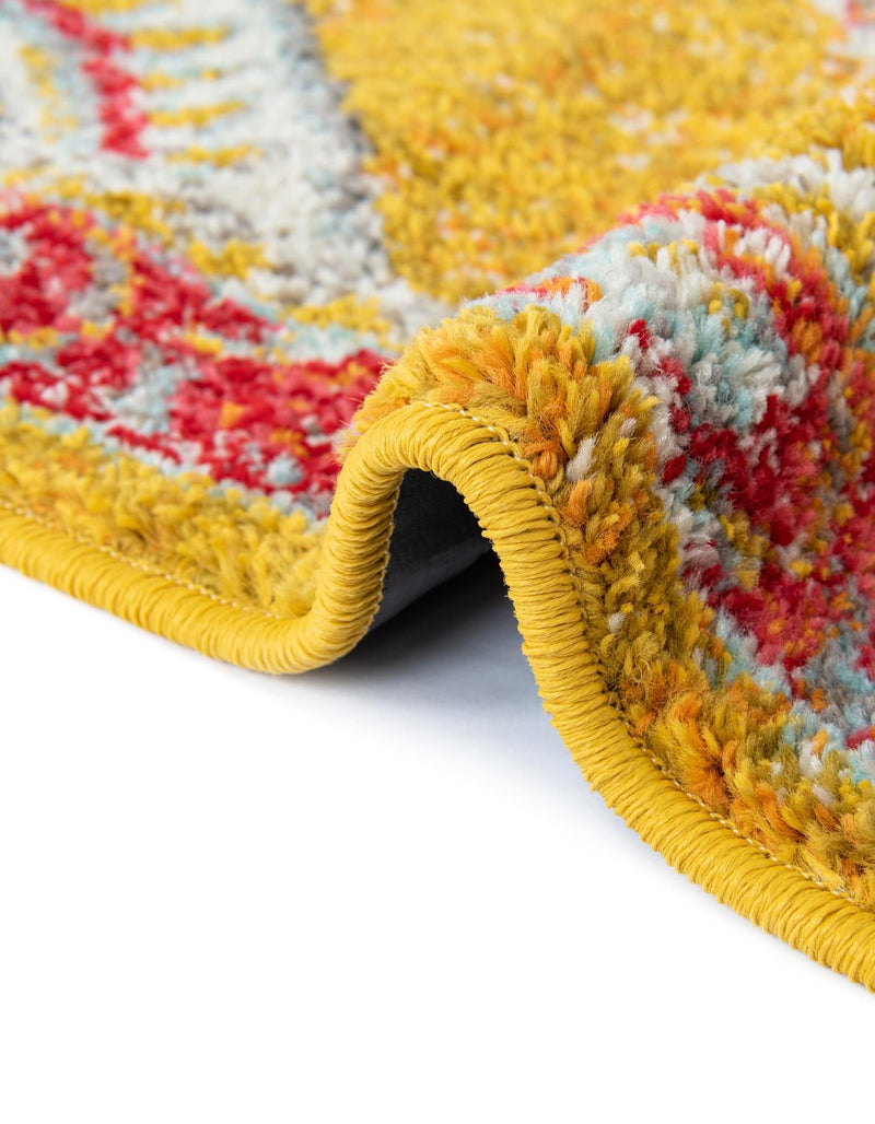 Brighton Terrace Collection Area Rug - Hove (Gold) Hearth Gold lifestyle 80