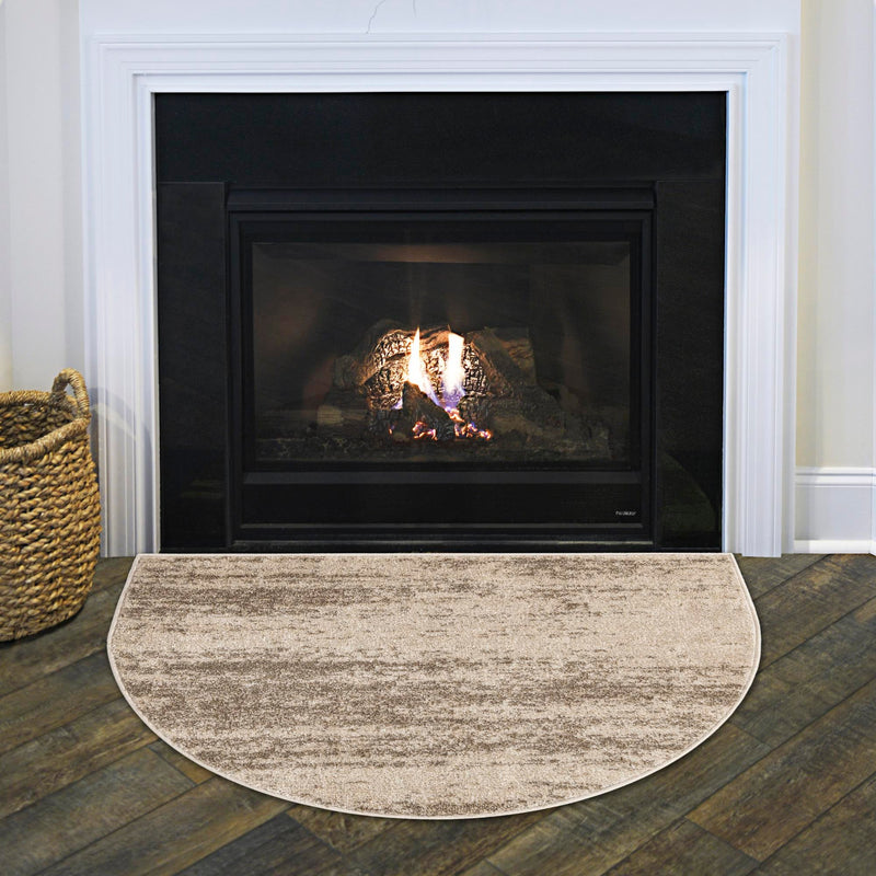 Studio Haven Collection Area Rug - Gallery (Bone Beige) Hearth Bone Beige lifestyle 88