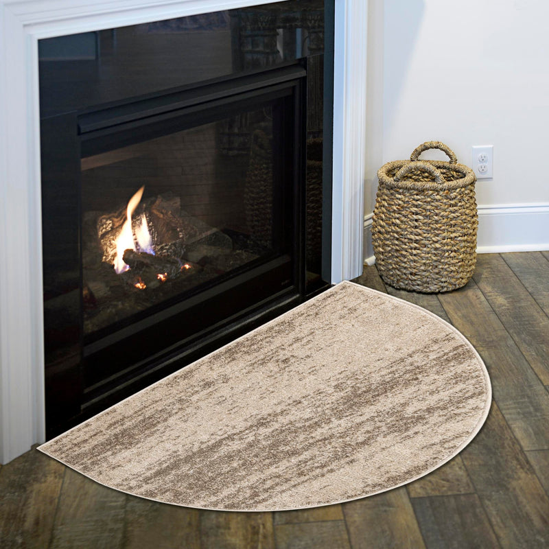 Studio Haven Collection Area Rug - Gallery (Bone Beige) Hearth Bone Beige lifestyle 91