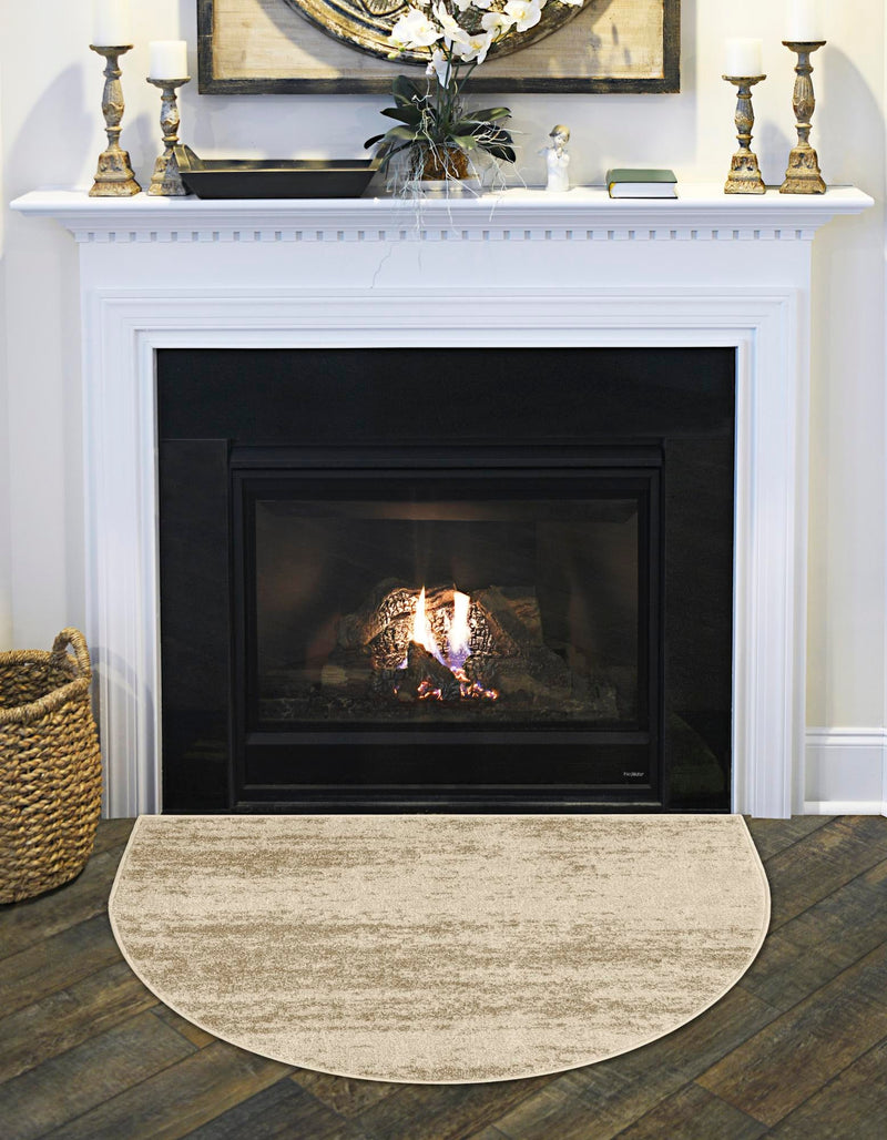Studio Haven Collection Area Rug - Gallery (Bone Beige) Hearth Bone Beige lifestyle 46