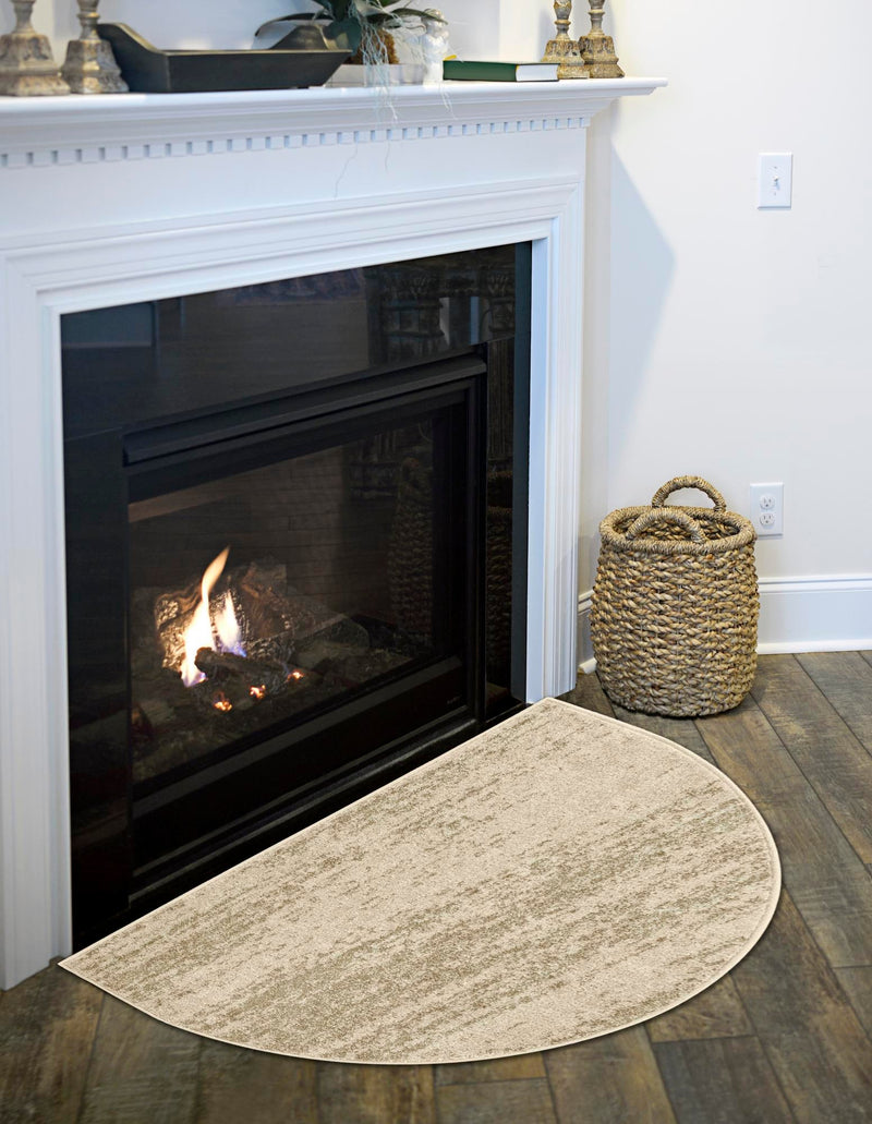 Studio Haven Collection Area Rug - Gallery (Bone Beige) Hearth Bone Beige lifestyle 47