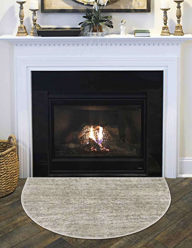 Studio Haven Collection Area Rug - Gallery (Gray) Hearth Gray lifestyle 56