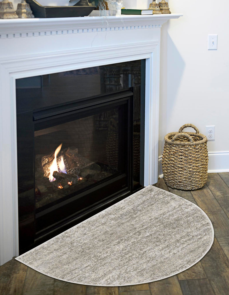 Studio Haven Collection Area Rug - Gallery (Gray) Hearth Gray lifestyle 57
