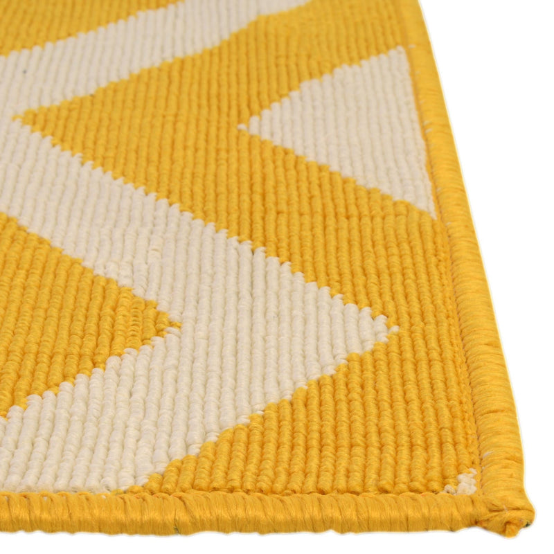 Seaside Haven Rugs Collection Area Rug - Seafarer Rectangle Yellow lifestyle 11