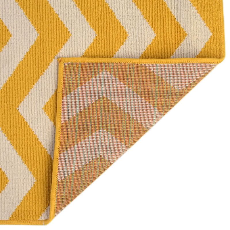 Seaside Haven Rugs Collection Area Rug - Seafarer Rectangle Yellow lifestyle 15