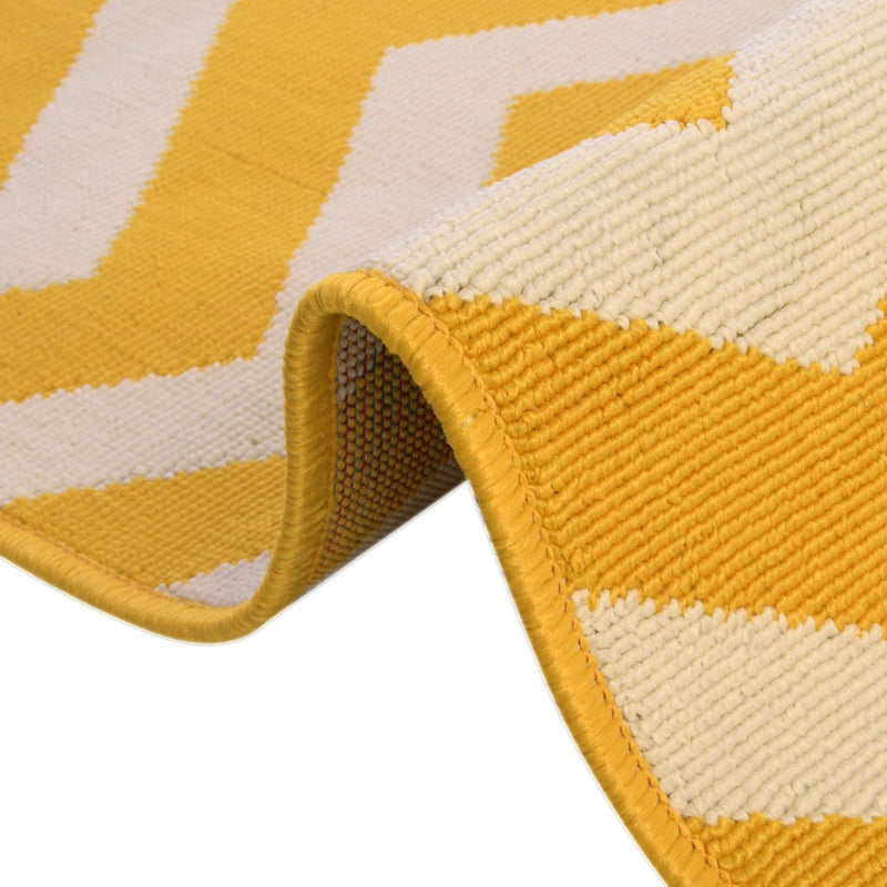 Seaside Haven Rugs Collection Area Rug - Seafarer Rectangle Yellow lifestyle 17