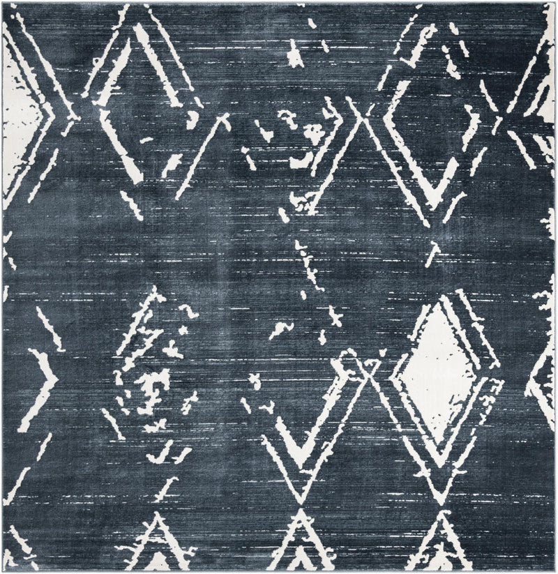 Metro Heights Collection Area Rug - Madison Square Navy Blue lifestyle 42