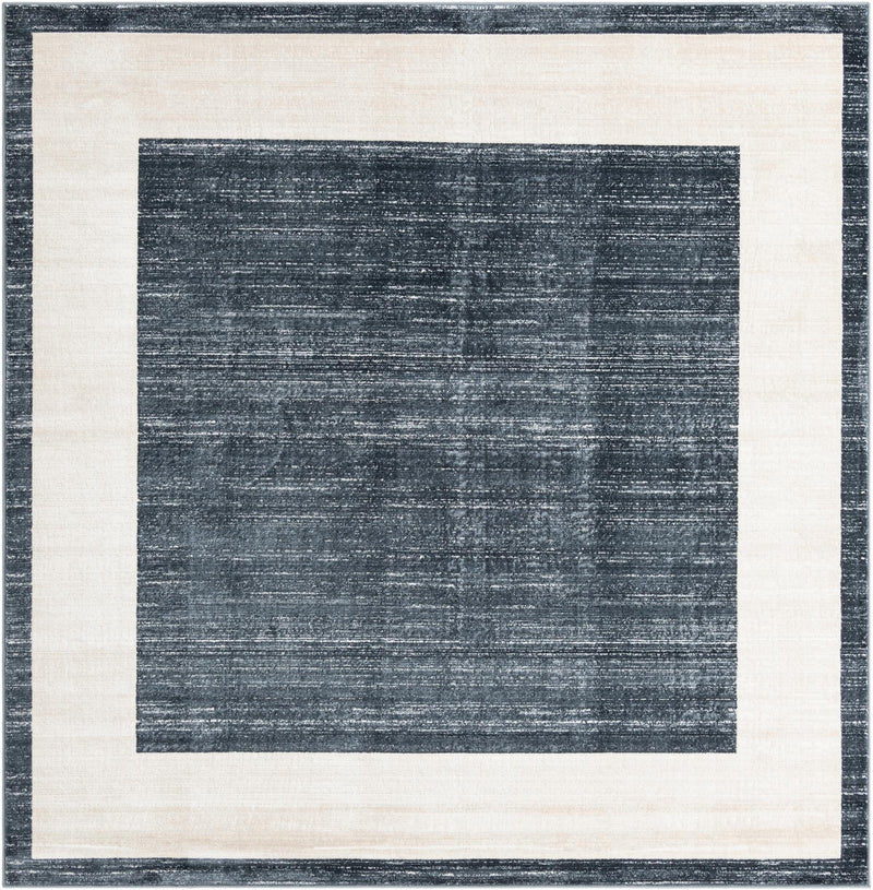 Metro Heights Collection Area Rug - Park Square Navy Blue lifestyle 60