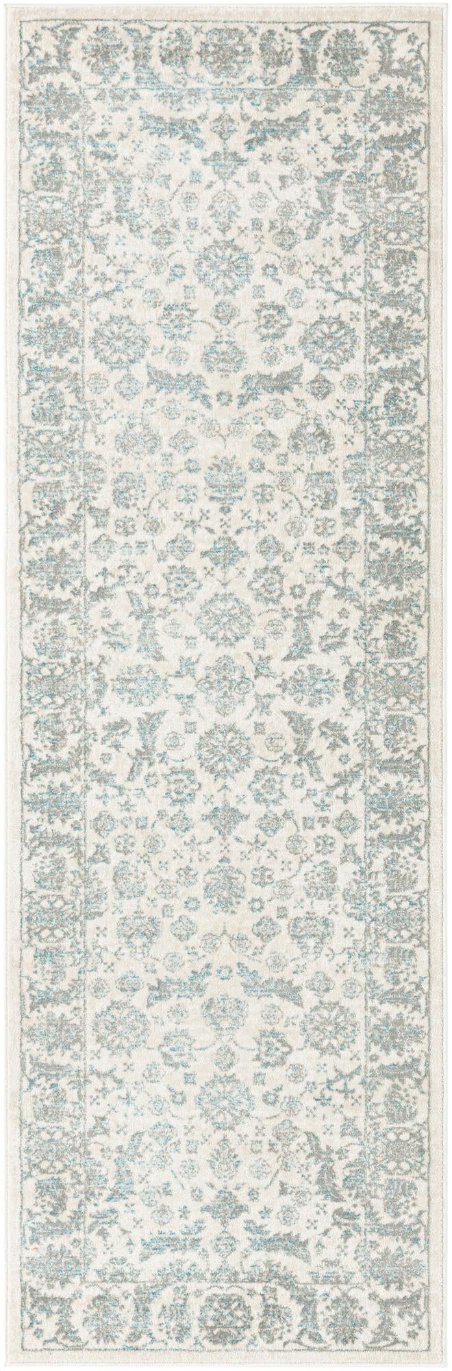 Metro Heights Collection Area Rug - Astoria Runner Teal lifestyle 22