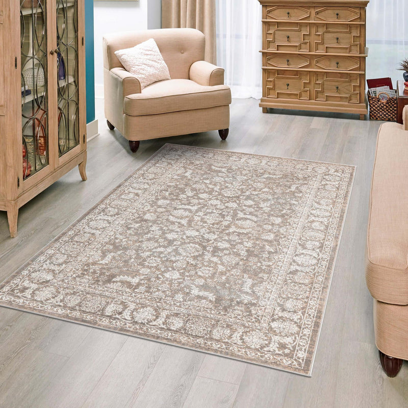 Metro Heights Collection Area Rug - Astoria Rectangle Gray lifestyle 23