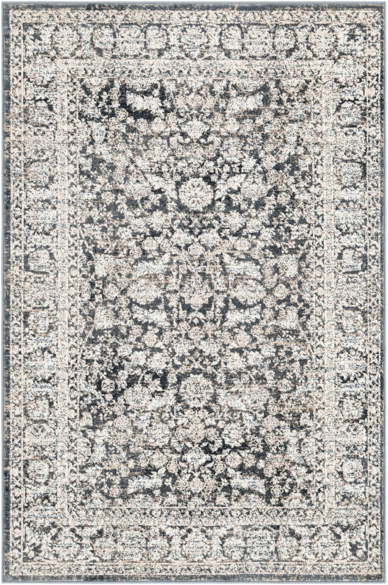 Metro Heights Collection Area Rug - Astoria Rectangle Navy Blue lifestyle 2