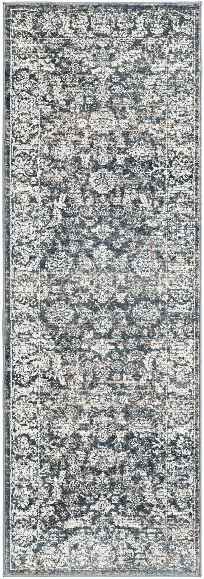 Metro Heights Collection Area Rug - Astoria Runner Navy Blue lifestyle 24