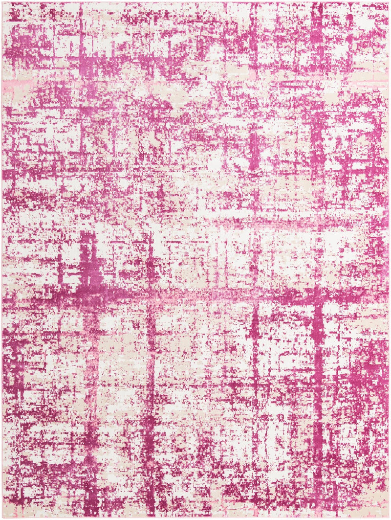 Metro Heights Collection Area Rug - Madison Rectangle Pink Main