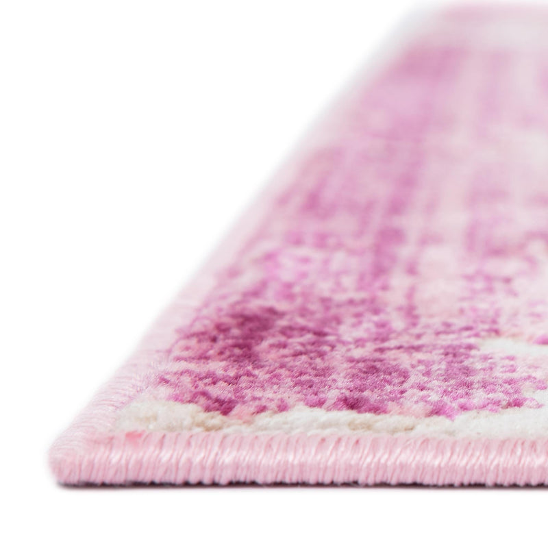 Metro Heights Collection Area Rug - Madison Rectangle Pink lifestyle 28
