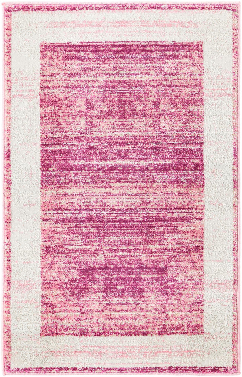 Metro Heights Collection Area Rug - Park Rectangle Pink lifestyle 2