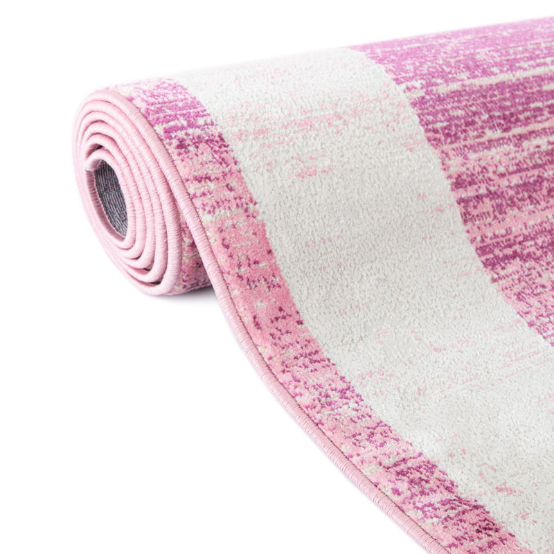 Metro Heights Collection Area Rug - Park Rectangle Pink lifestyle 50