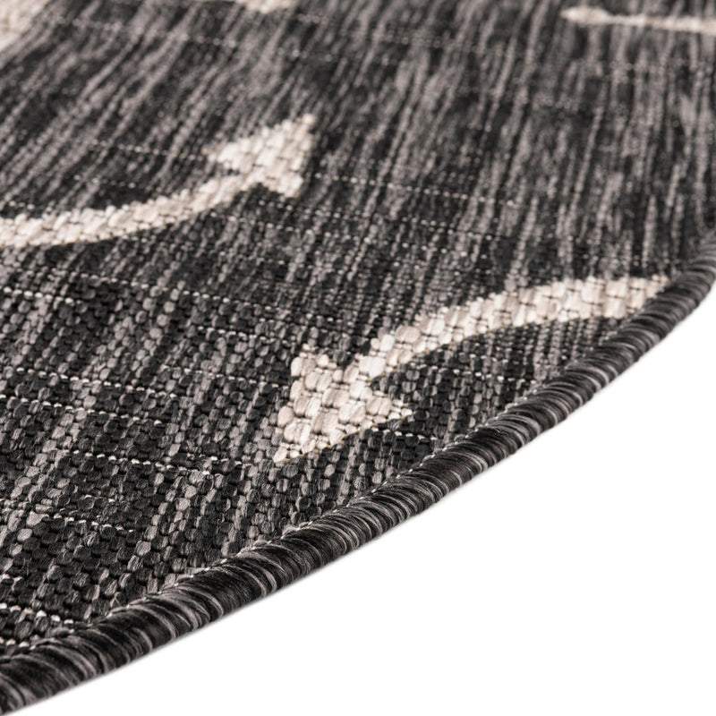 Seaside Haven Rugs Collection Area Rug - Sapphire (Charcoal) Hearth Charcoal lifestyle 5