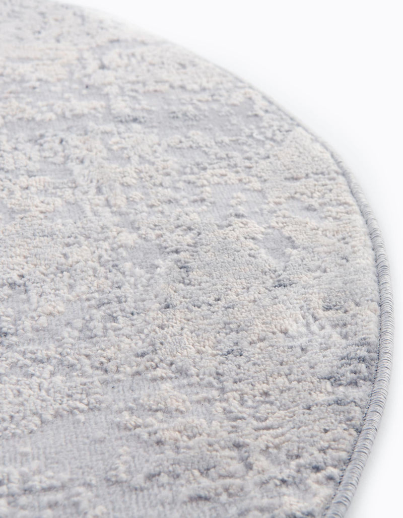 Aegean Elegance Collection Area Rug - Paros Oval Gray lifestyle 56
