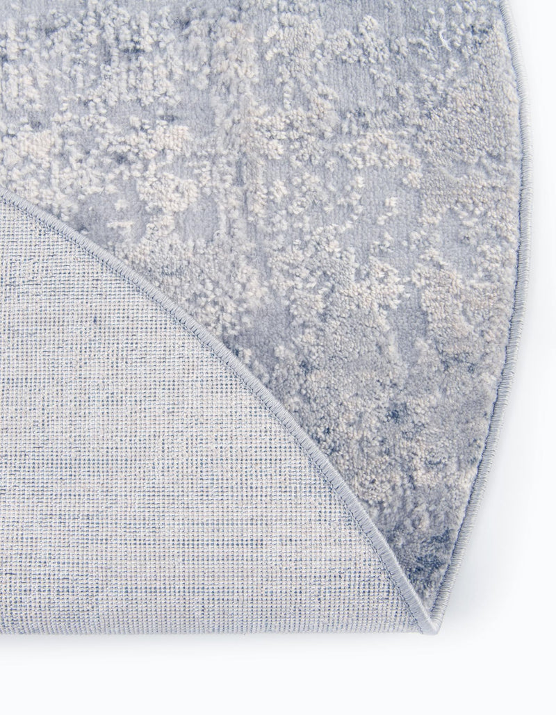 Aegean Elegance Collection Area Rug - Paros Oval Gray lifestyle 60
