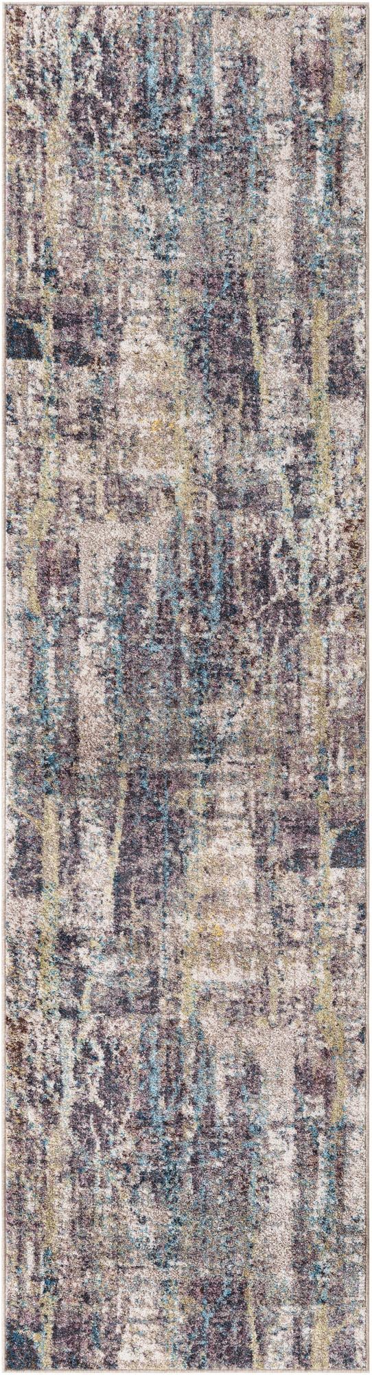 Urban Hub Collection Area Rug - Metropolis Runner Multi lifestyle 17