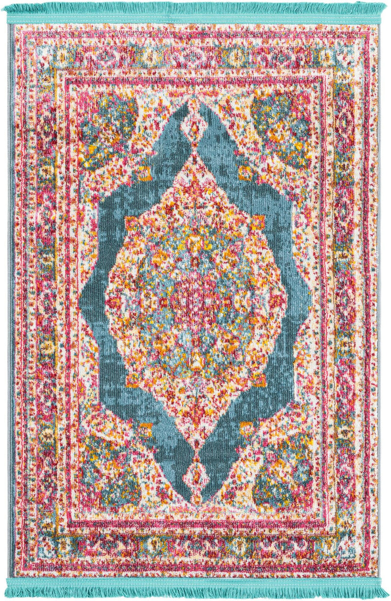 Caribbean Breeze Collection Area Rug - Fernando Rectangle Multi Main