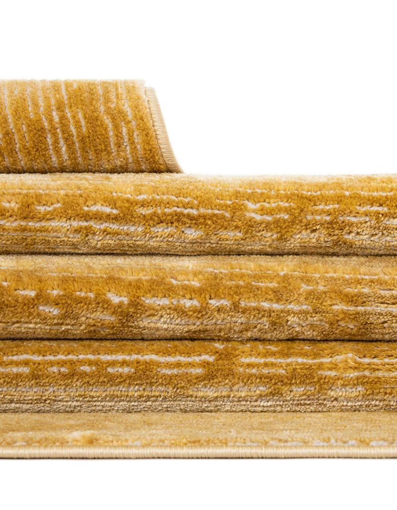Bloomsbury Elegance Collection Area Rug - Kensington (Yellow) Rectangle Yellow lifestyle 13