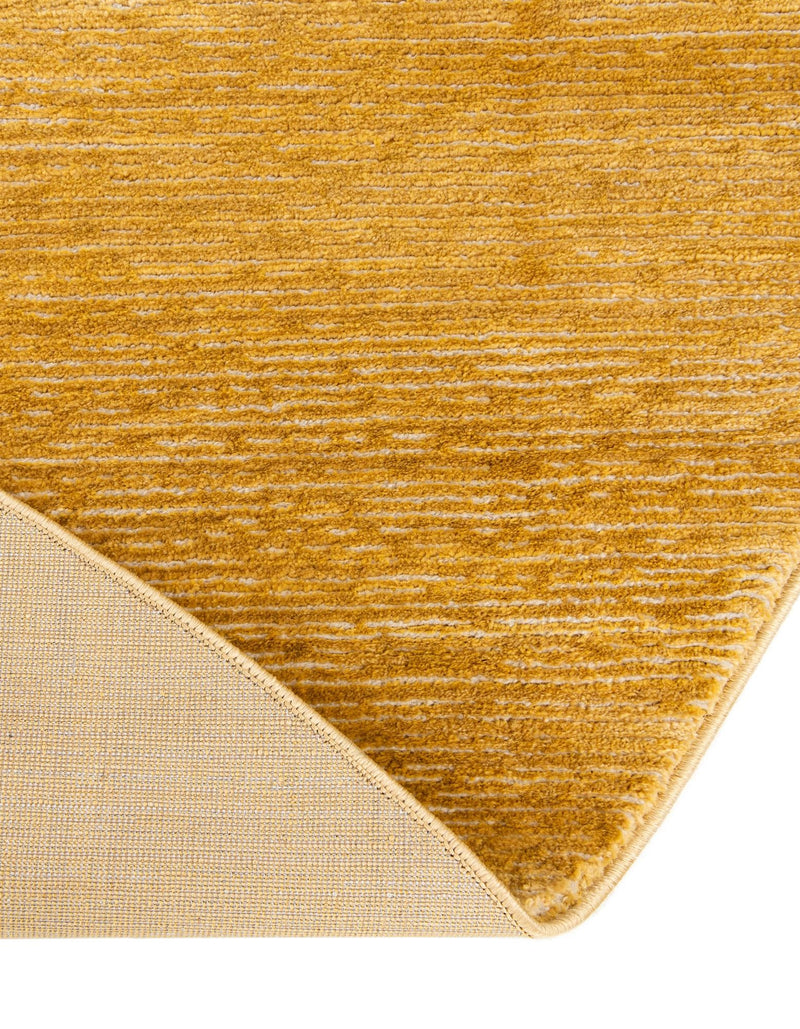 Bloomsbury Elegance Collection Area Rug - Kensington (Yellow) Oval Yellow lifestyle 47