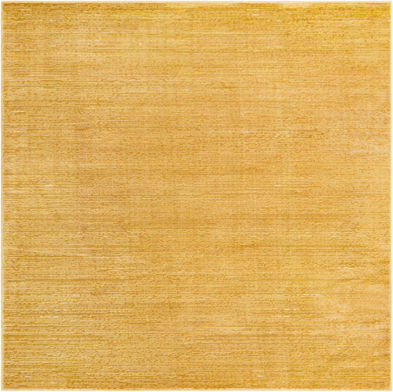 Bloomsbury Elegance Collection Area Rug - Kensington (Yellow) Square Yellow lifestyle 19