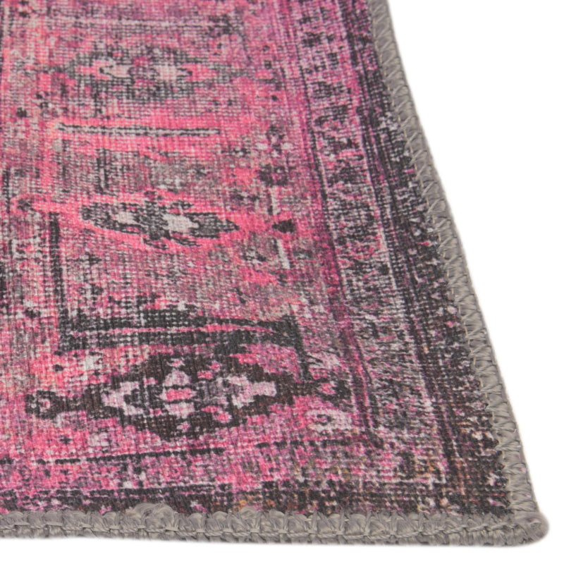 Heritage Elegance Collection Area Rug - Windsor (Pink) Rectangle Pink lifestyle 6