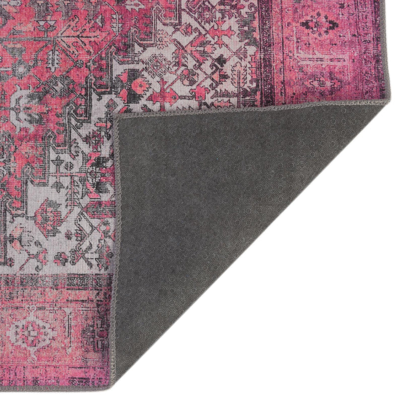 Heritage Elegance Collection Area Rug - Windsor (Pink) Rectangle Pink lifestyle 8