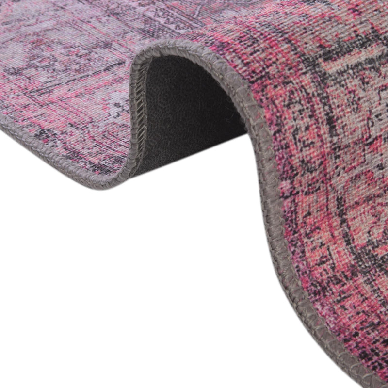 Heritage Elegance Collection Area Rug - Windsor (Pink) Rectangle Pink lifestyle 9