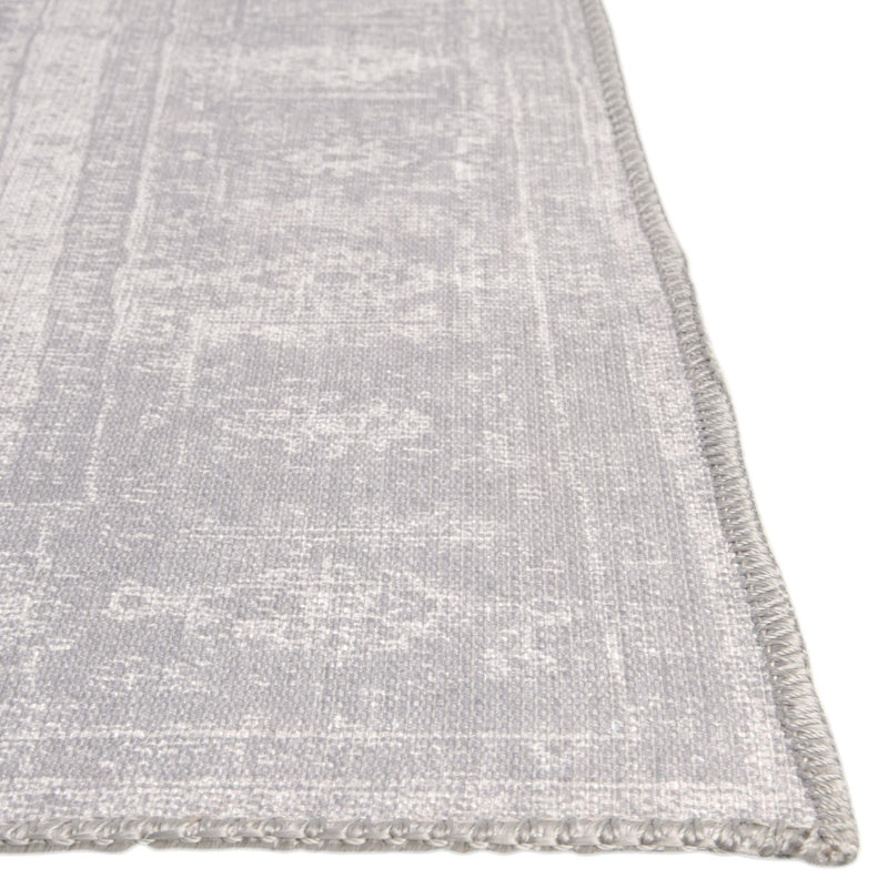 Heritage Elegance Collection Area Rug - Windsor (Gray) Rectangle Gray lifestyle 6