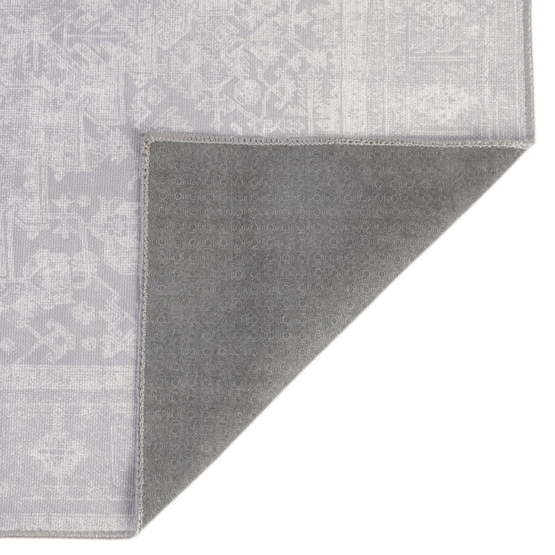 Heritage Elegance Collection Area Rug - Windsor (Gray) Rectangle Gray lifestyle 8