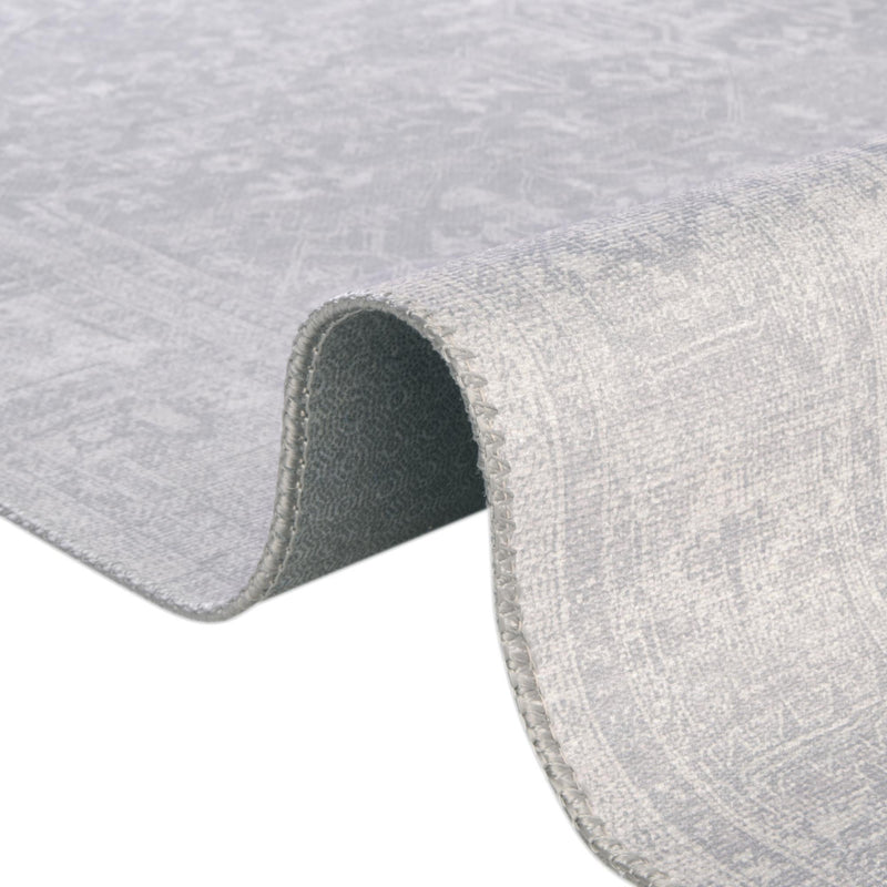 Heritage Elegance Collection Area Rug - Windsor (Gray) Rectangle Gray lifestyle 9