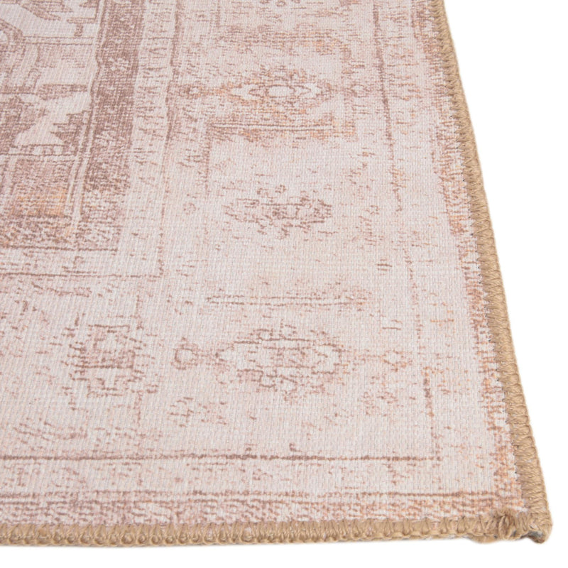 Heritage Elegance Collection Area Rug - Windsor (Beige) Rectangle Beige lifestyle 6