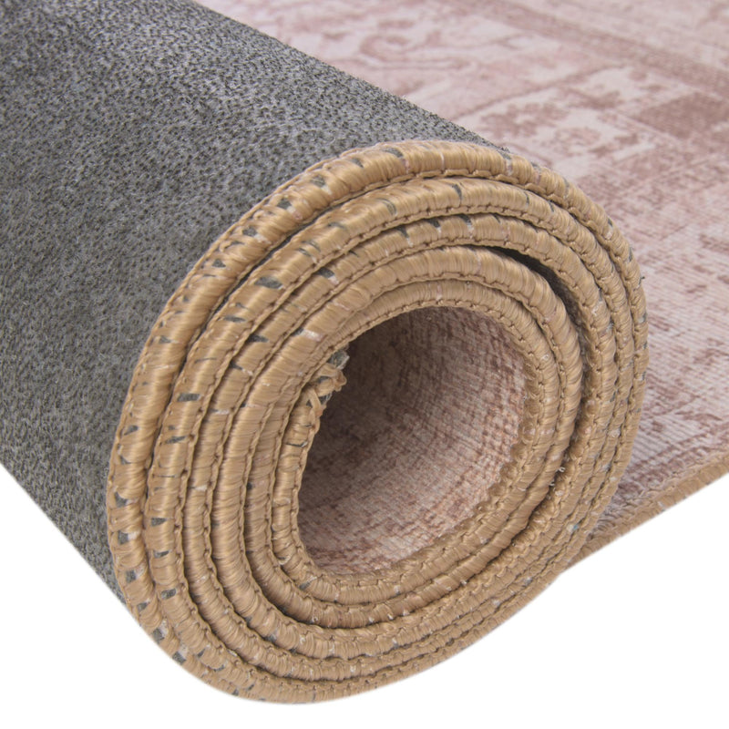 Heritage Elegance Collection Area Rug - Windsor (Beige) Rectangle Beige lifestyle 11
