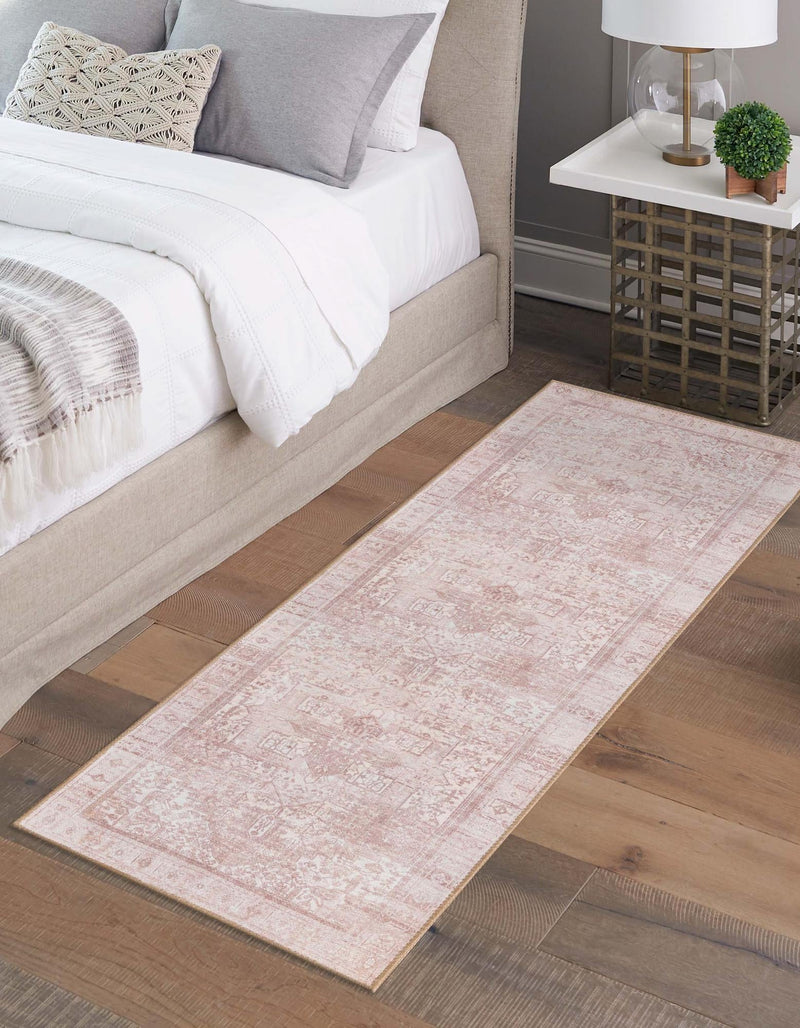 Heritage Elegance Collection Area Rug - Windsor (Beige) Runner Beige lifestyle 20