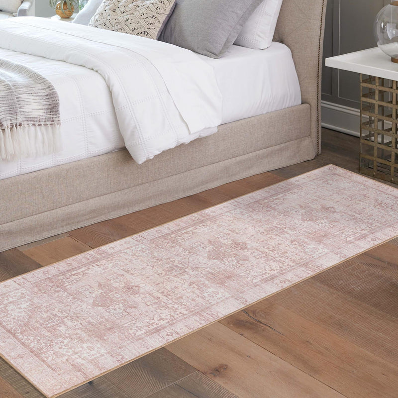 Heritage Elegance Collection Area Rug - Windsor (Beige) Runner Beige lifestyle 72