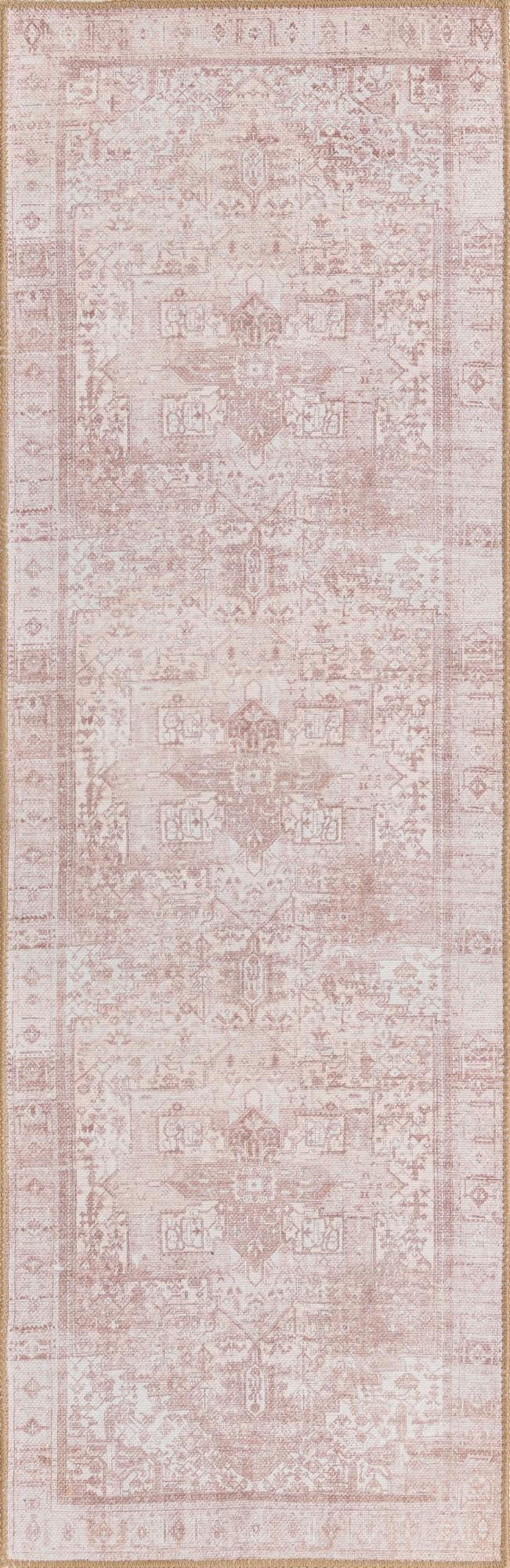 Heritage Elegance Collection Area Rug - Windsor (Beige) Runner Beige lifestyle 16