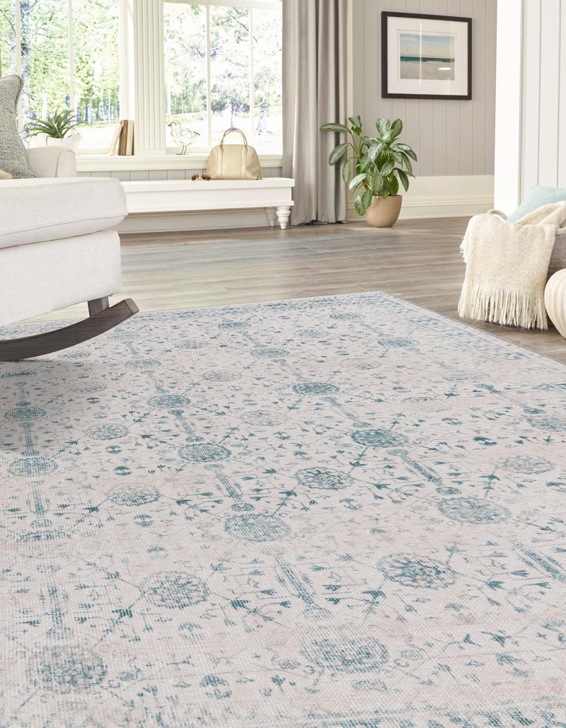 Heritage Elegance Collection Area Rug - Chatsworth Rectangle Ivory lifestyle 5