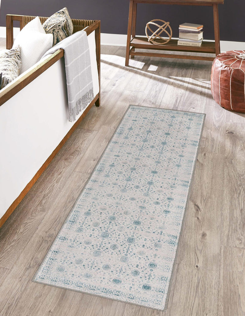 Heritage Elegance Collection Area Rug - Chatsworth Runner Ivory lifestyle 38