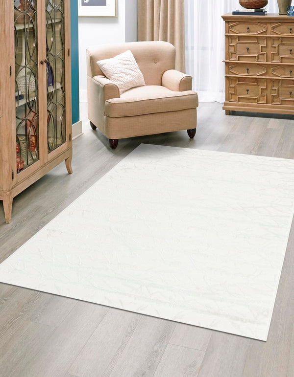 Bloomsbury Elegance Collection Area Rug - Soho Rectangle Ivory lifestyle 6