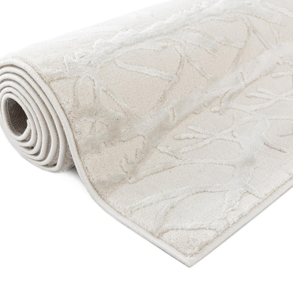 Bloomsbury Elegance Collection Area Rug - Soho Rectangle Ivory lifestyle 33