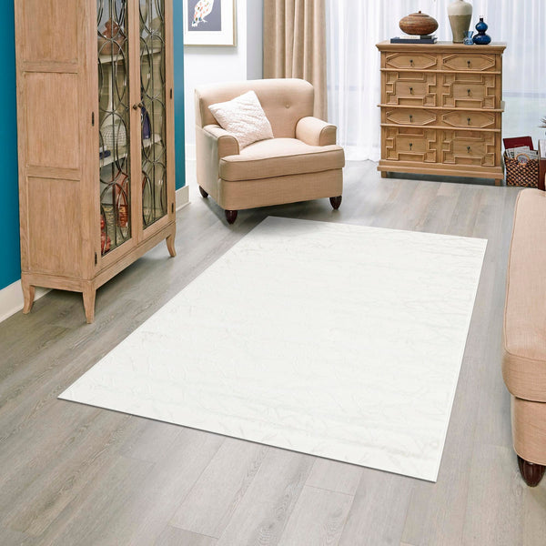 Bloomsbury Elegance Collection Area Rug - Soho Rectangle Ivory lifestyle 40