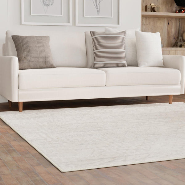 Bloomsbury Elegance Collection Area Rug - Soho Square Ivory lifestyle 101