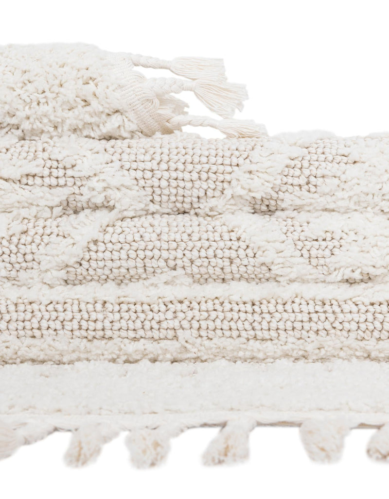Sahara Chic Collection Area Rug - Fez Rectangle Ivory lifestyle 65