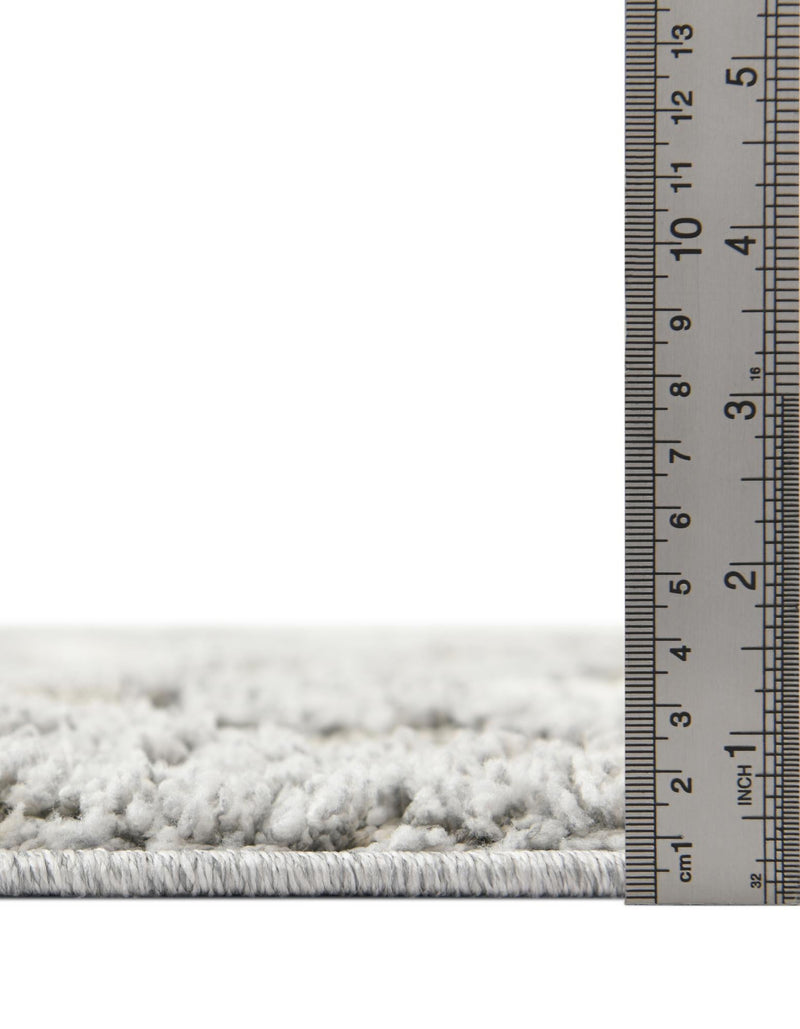 Sahara Chic Collection Area Rug - Fez Rectangle Gray lifestyle 18